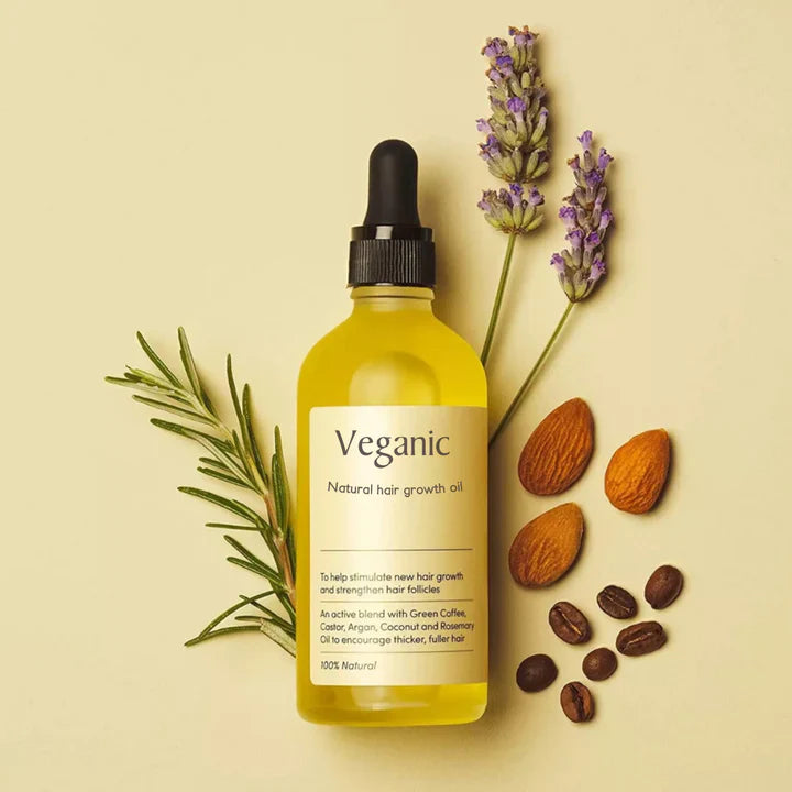 GrowthGlow |  Plant-based formula with 10+ oils for intense hydration and protection