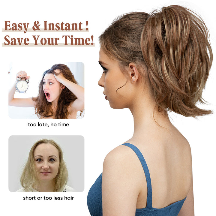 VoluKnot | Instant volume and style with a handmade ponytail holder