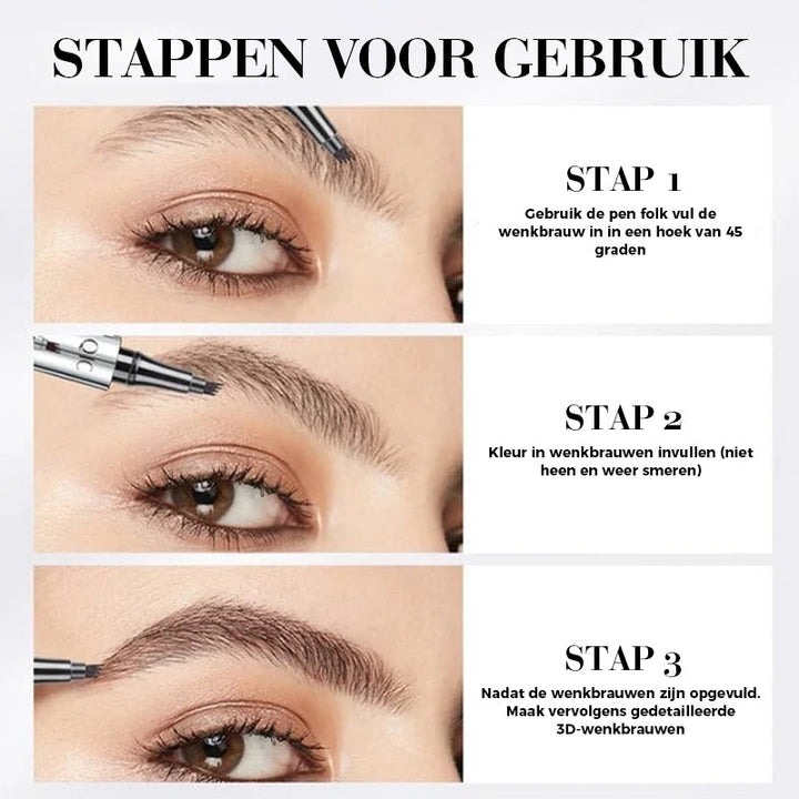 BrowEase | 3D Waterproof Microblading Eyebrow Pen