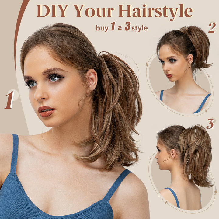 VoluKnot | Instant volume and style with a handmade ponytail holder