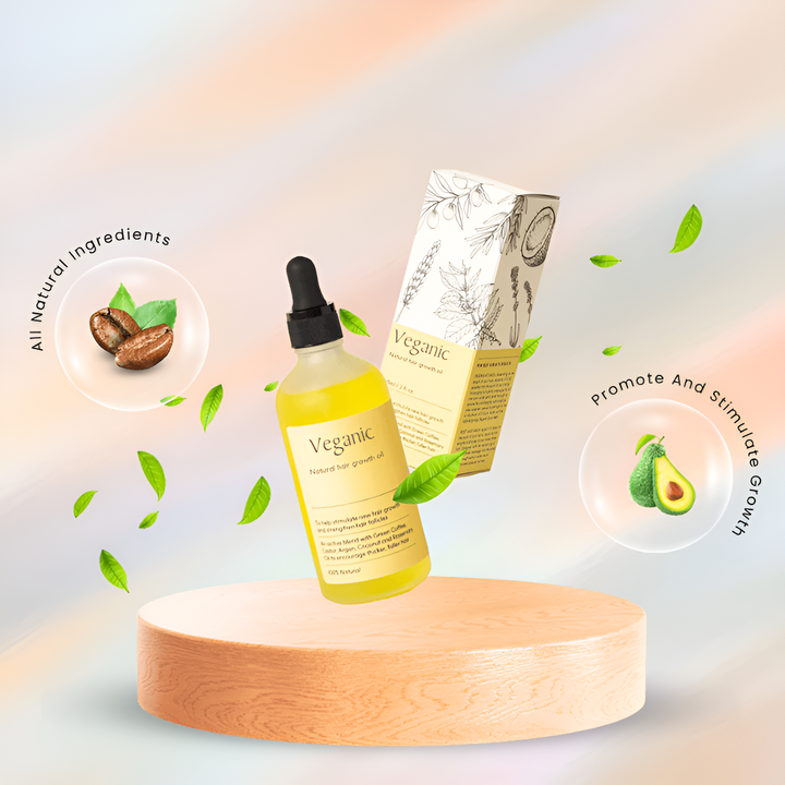 GrowthGlow |  Plant-based formula with 10+ oils for intense hydration and protection