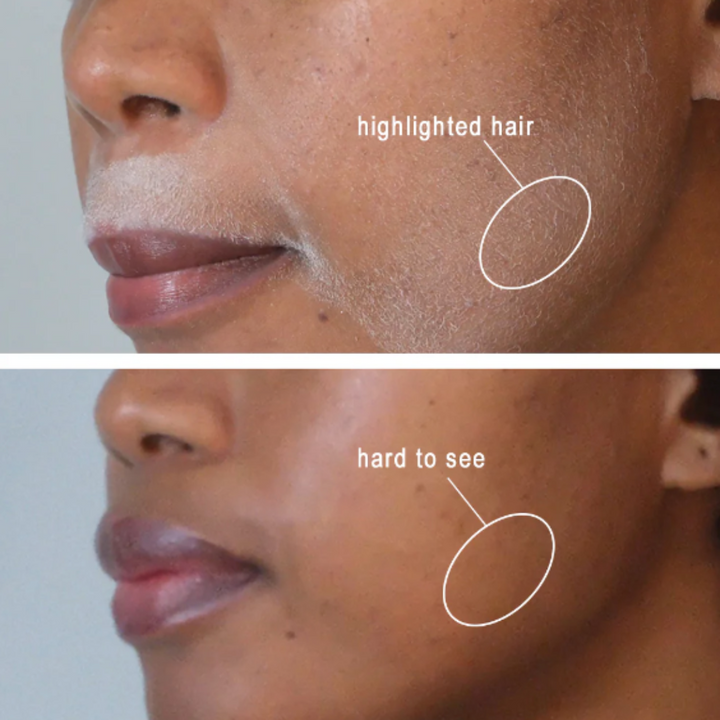 GlowSleek | spray for facial hair removal
