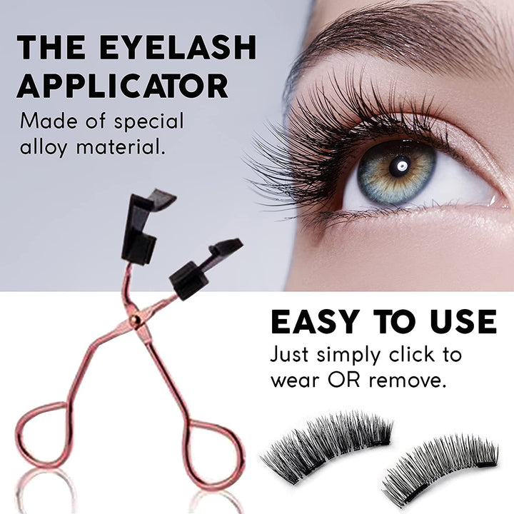 Quantum | Magnetic False Eyelashes Set | include 2 Pairs of Eyelashes