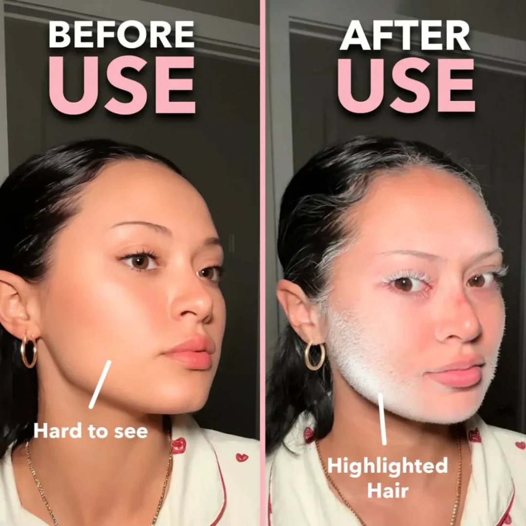 GlowSleek | spray for facial hair removal