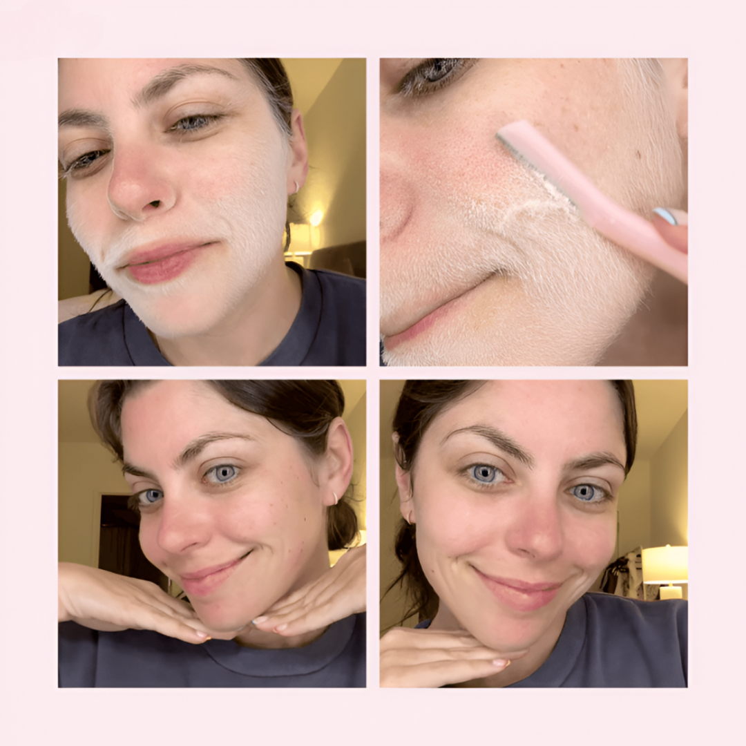 GlowSleek | spray for facial hair removal