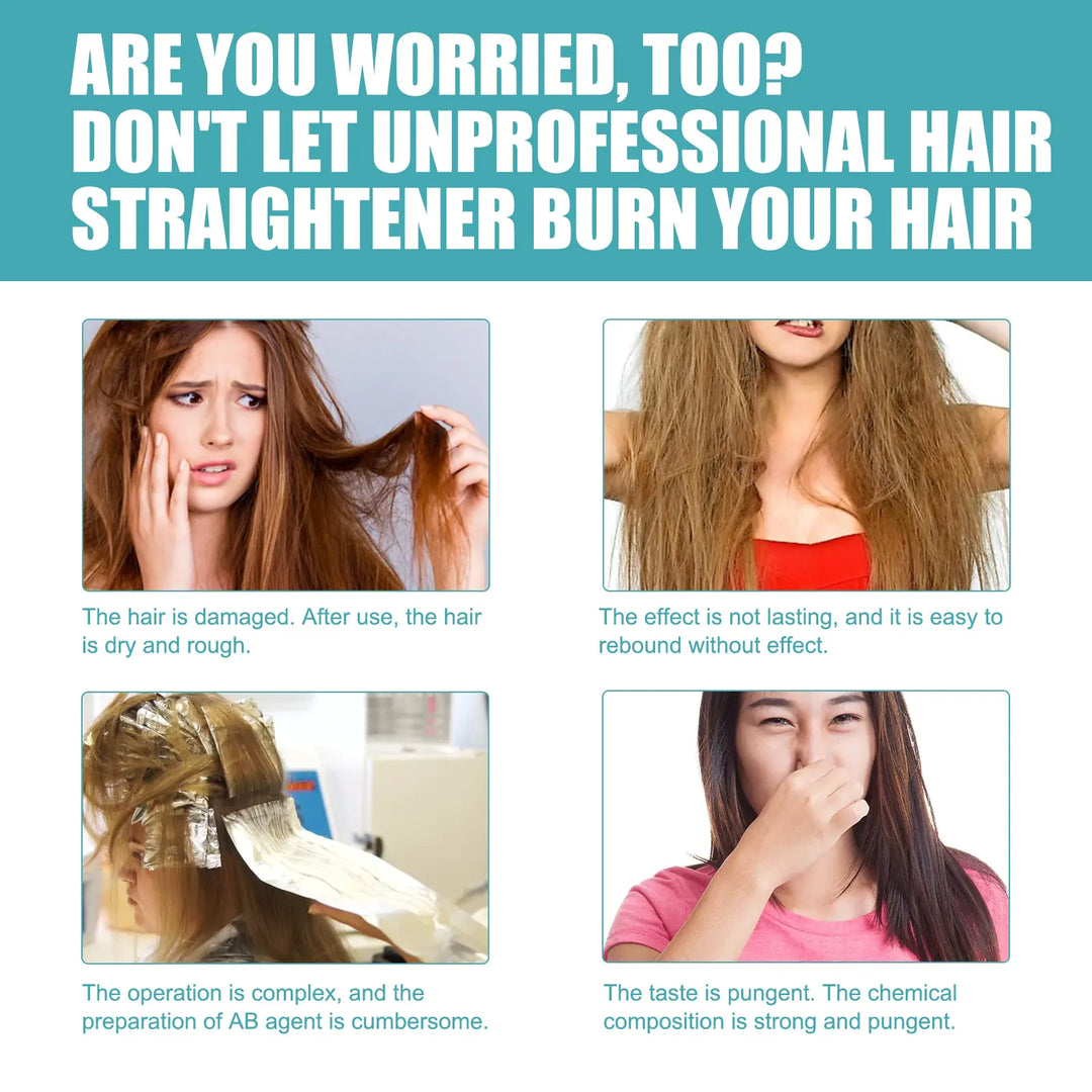 KeraGlide | Keratin Hair Straightening Cream